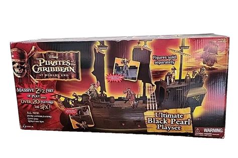 Pirates of The Caribbean Ultimate Black Pearl Playset Ship 11.